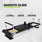 VirtuFit Pilates Reformer - Pliable - Noir