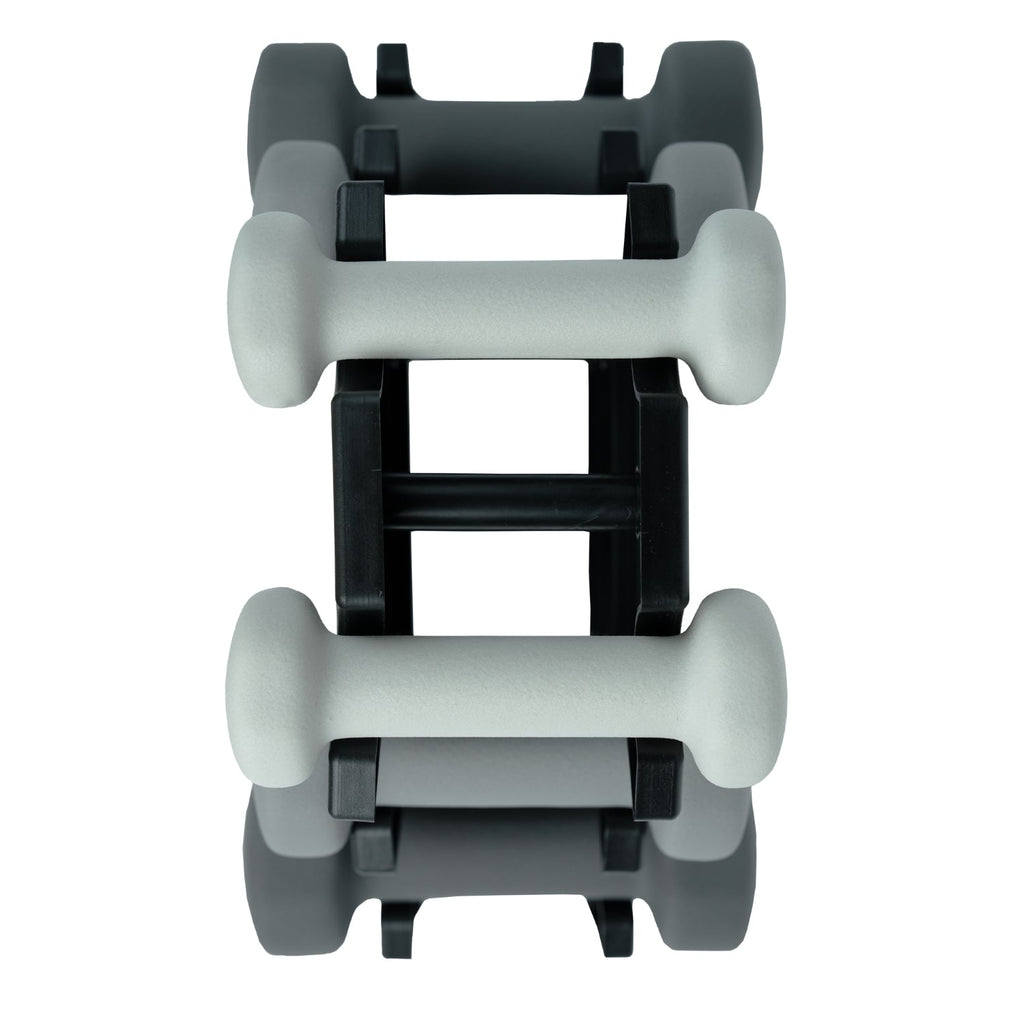 VirtuFit Neopreen Dumbbellset - Halterset - Met Houder