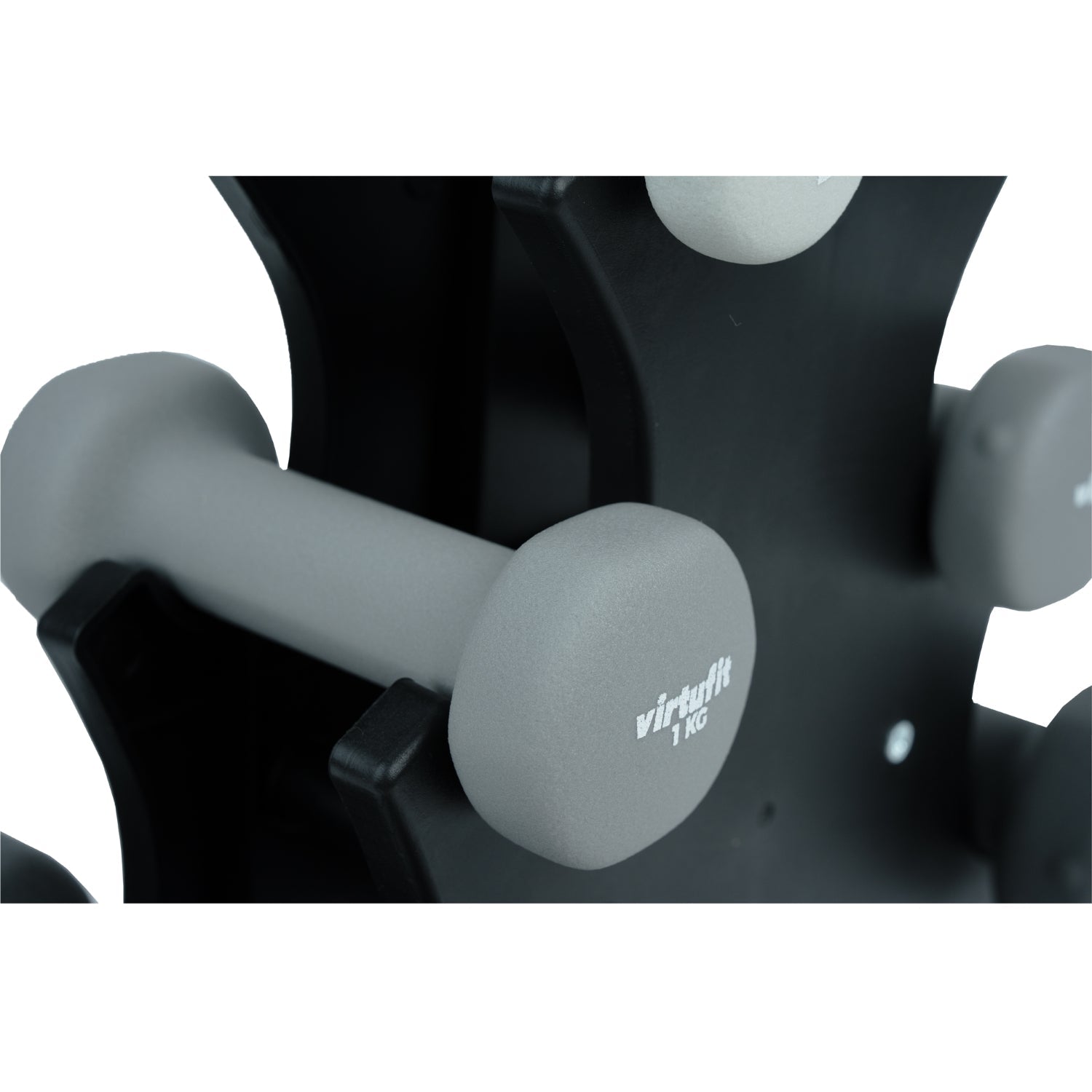 VirtuFit Neopreen Dumbbellset - Halterset - Met Houder