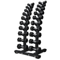 VirtuFit Dumbbellrek staand Deluxe + Hexa Dumbbells 1 t/m 10 kg