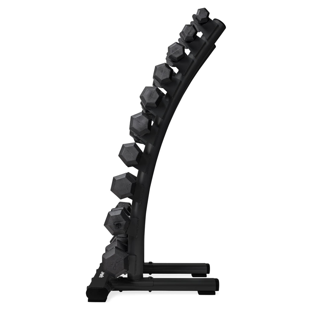 VirtuFit Dumbbellrek staand Deluxe + Hexa Dumbbells 1 t/m 10 kg