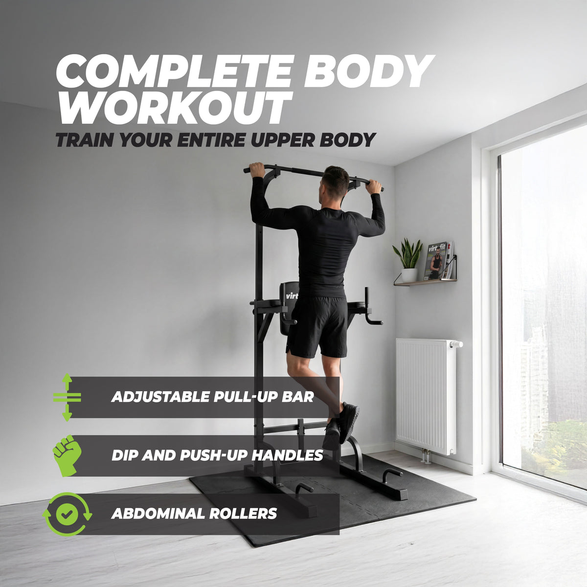 Tour de force ajustable VirtuFit - Station de traction - Station de trempage - Tweedekans