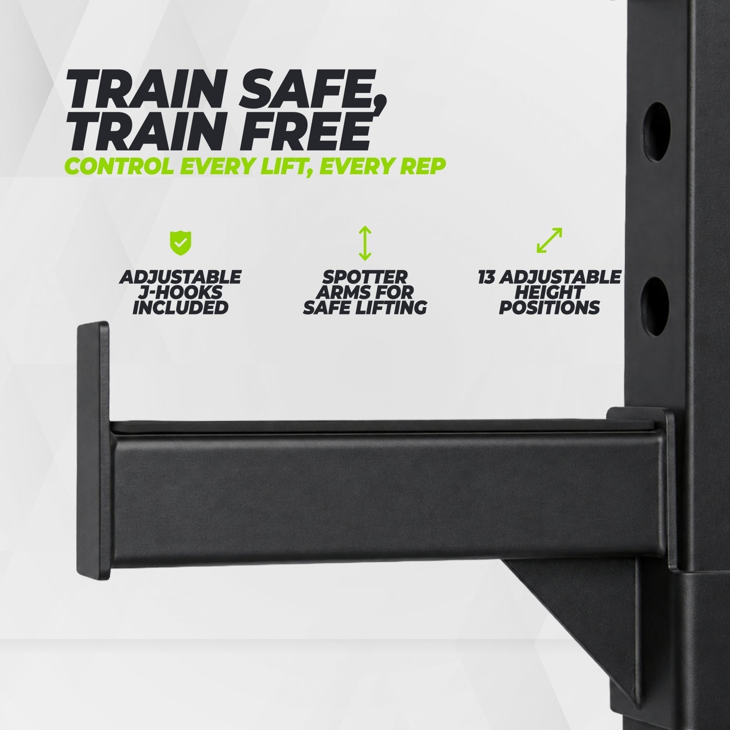 VirtuFit Power Rack - Squat Rack Pro - avec barre de traction