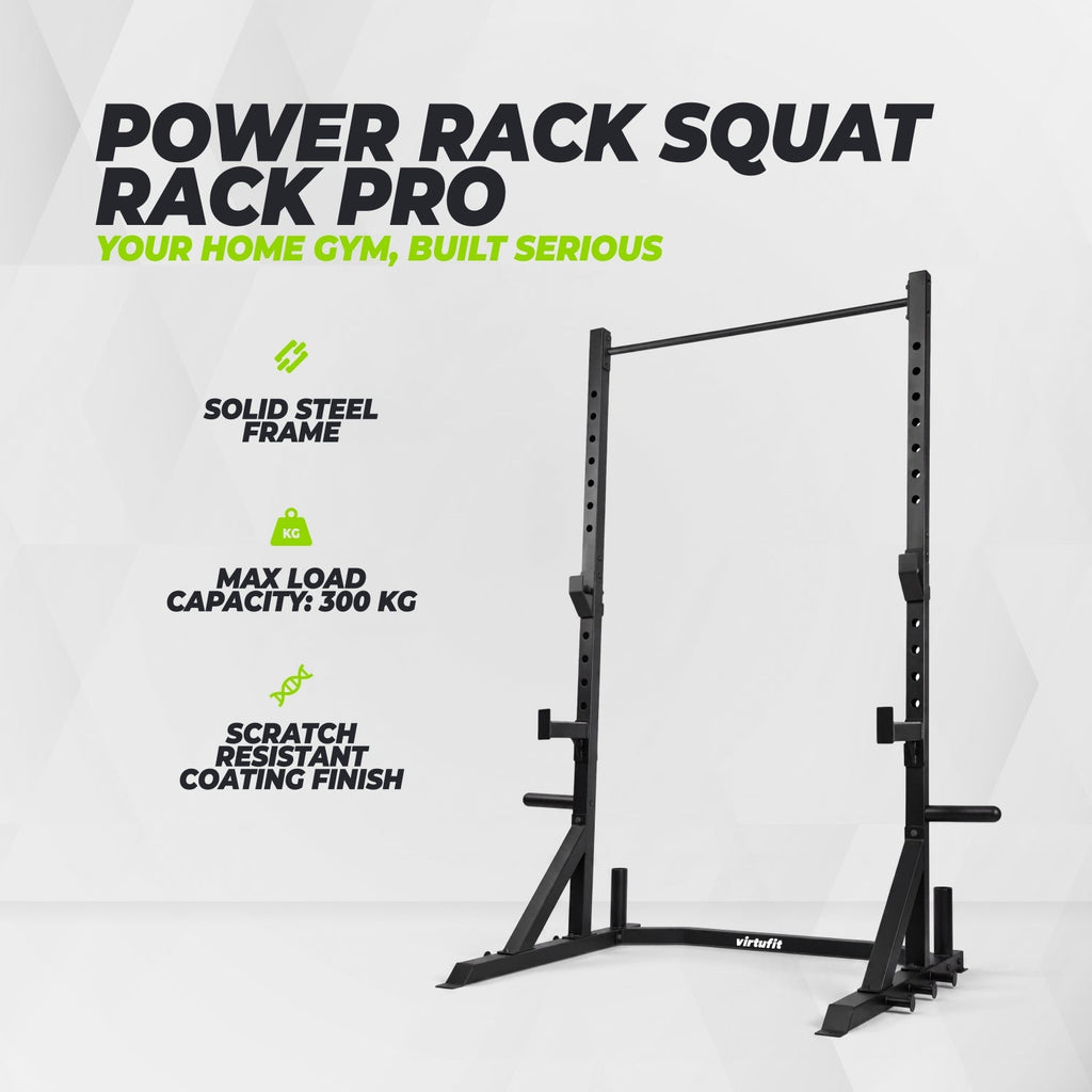 VirtuFit Power Rack - Squat Rack Pro - avec barre de traction