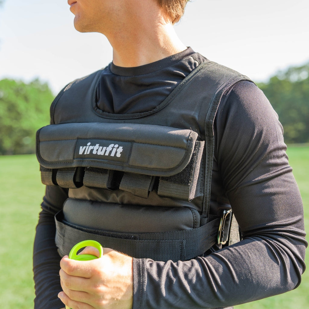 VirtuFit Gilet de Musculation Ajustable Pro - 30 kg