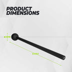 VirtuFit Macebell - 6 kg - Noir