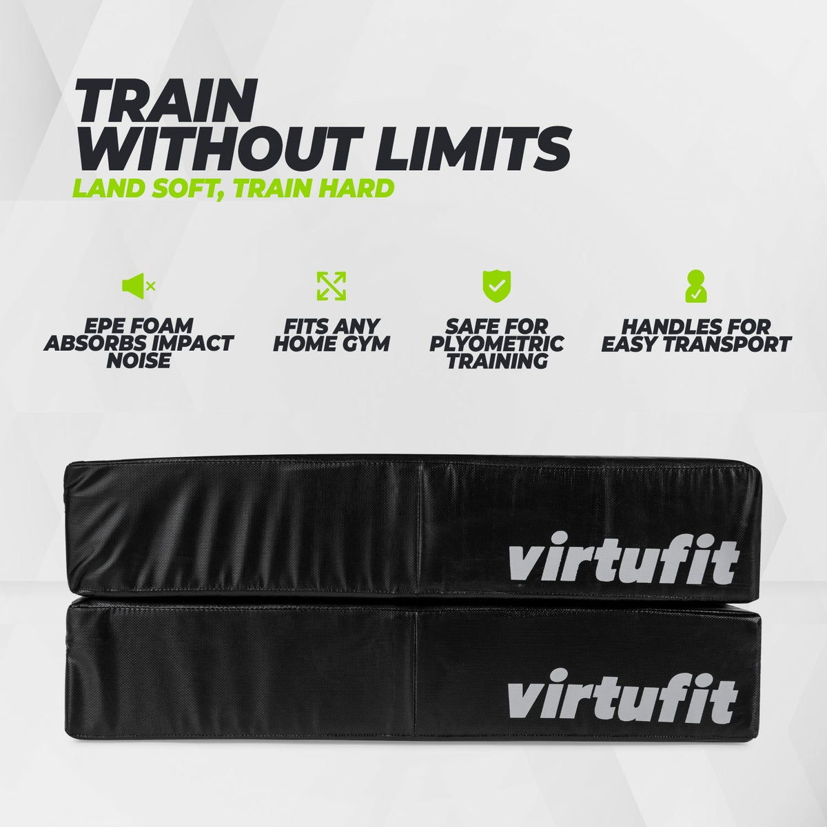 VirtuFit Drop Pad Set - Pour Les Exercices de Musculation et de Fitness