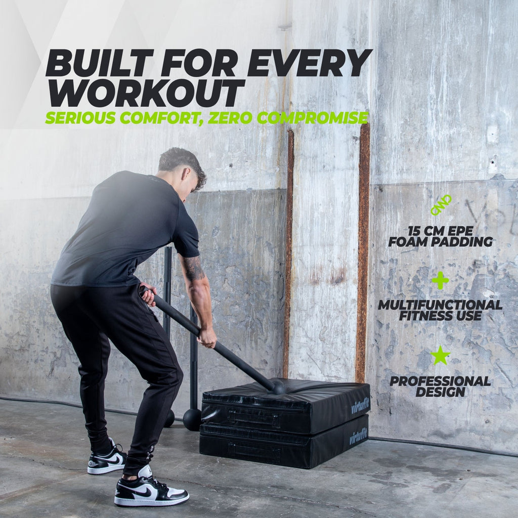 VirtuFit Drop Pad Set - Pour Les Exercices de Musculation et de Fitness
