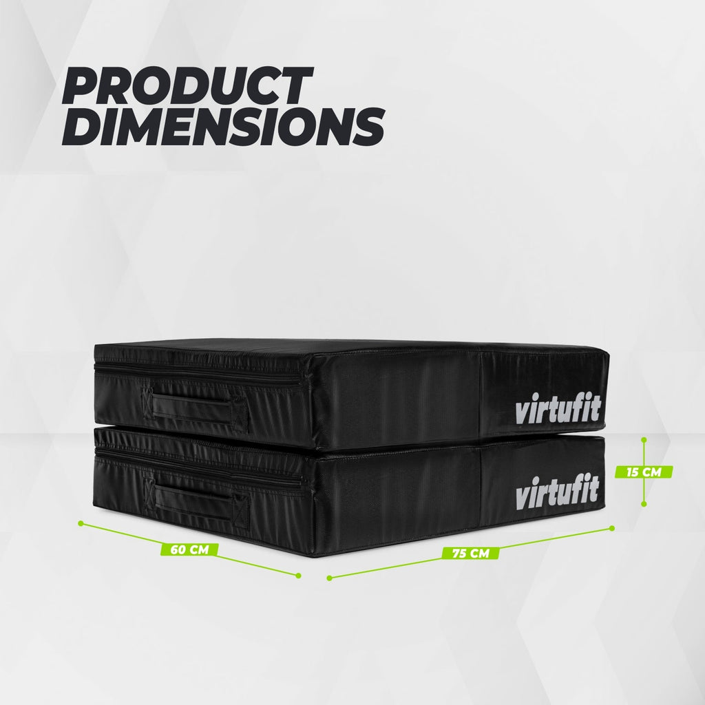 VirtuFit Drop Pad Set - Pour Les Exercices de Musculation et de Fitness