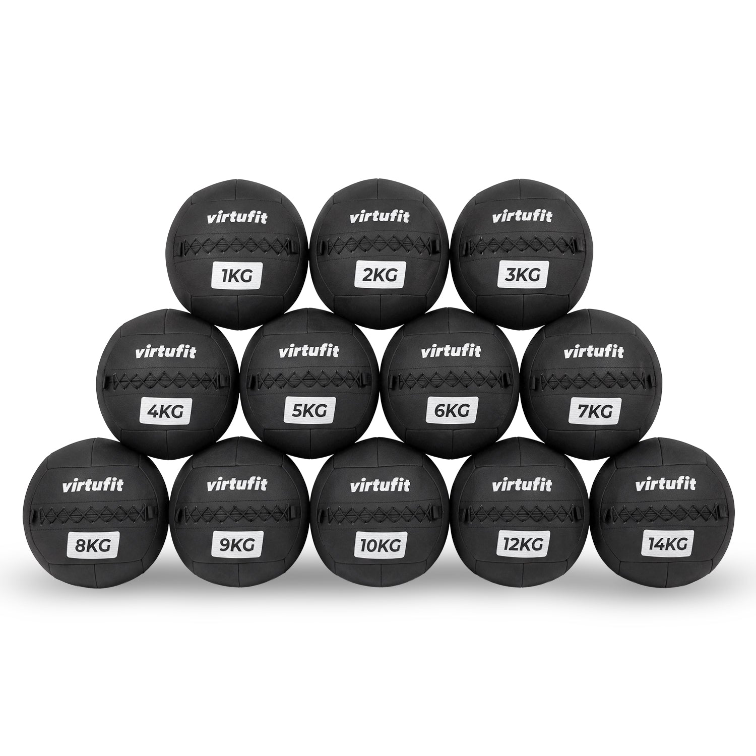 VirtuFit Wall Ball Pro - 1 kg - In gebruik