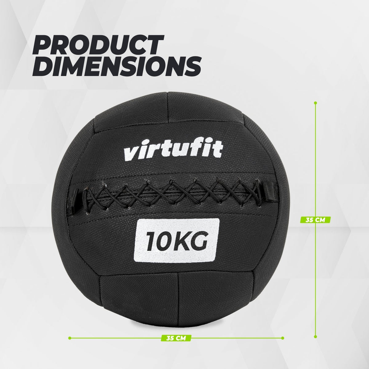 VirtuFit Wall Ball Pro - 10 kg - Tweedekans