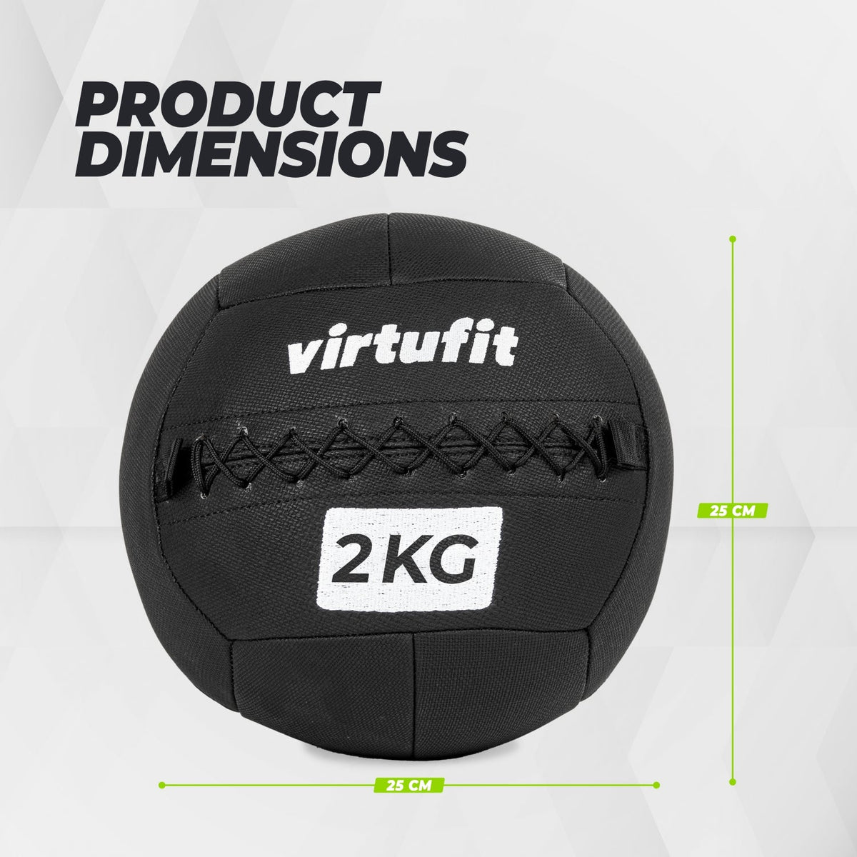 VirtuFit Premium Wall Ball - 2 kg - Tweedekans