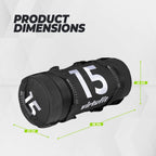 VirtuFit Power Bag - Fitnessbag - 15 kg - Afbeelding 6