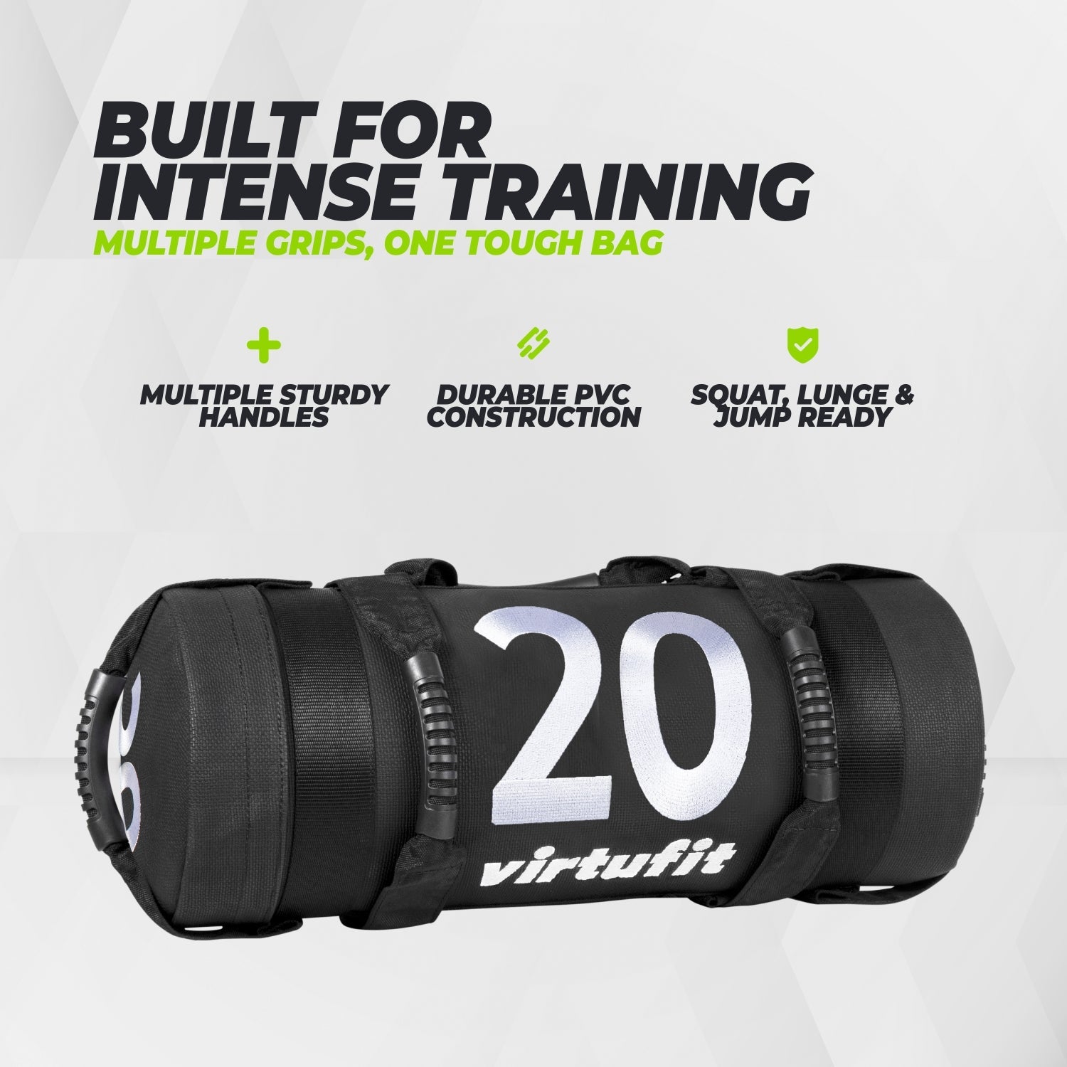 VirtuFit Power Bag - Fitnessbag - 20 kg - Afbeelding 5