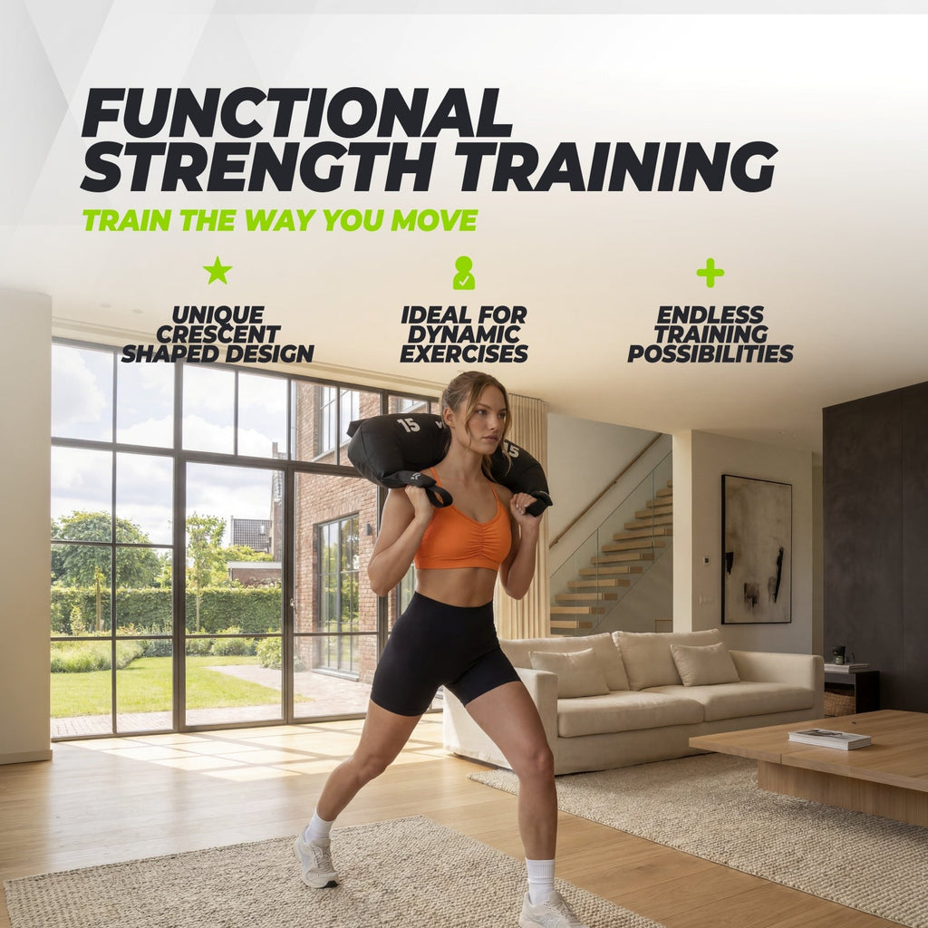 Sac bulgare VirtuFit - Sac de fitness - 15 kg