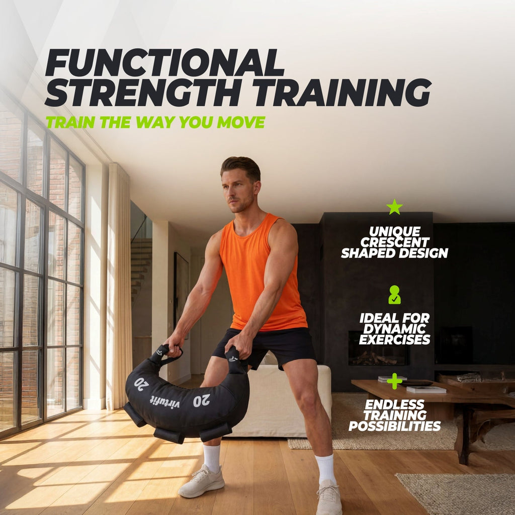 Sac bulgare VirtuFit - Sac de fitness - 20 kg