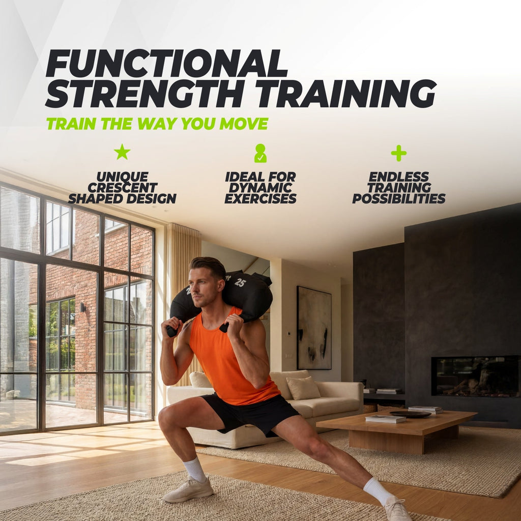 VirtuFit Bulgarian Bag - Fitnessbag -  25 kg