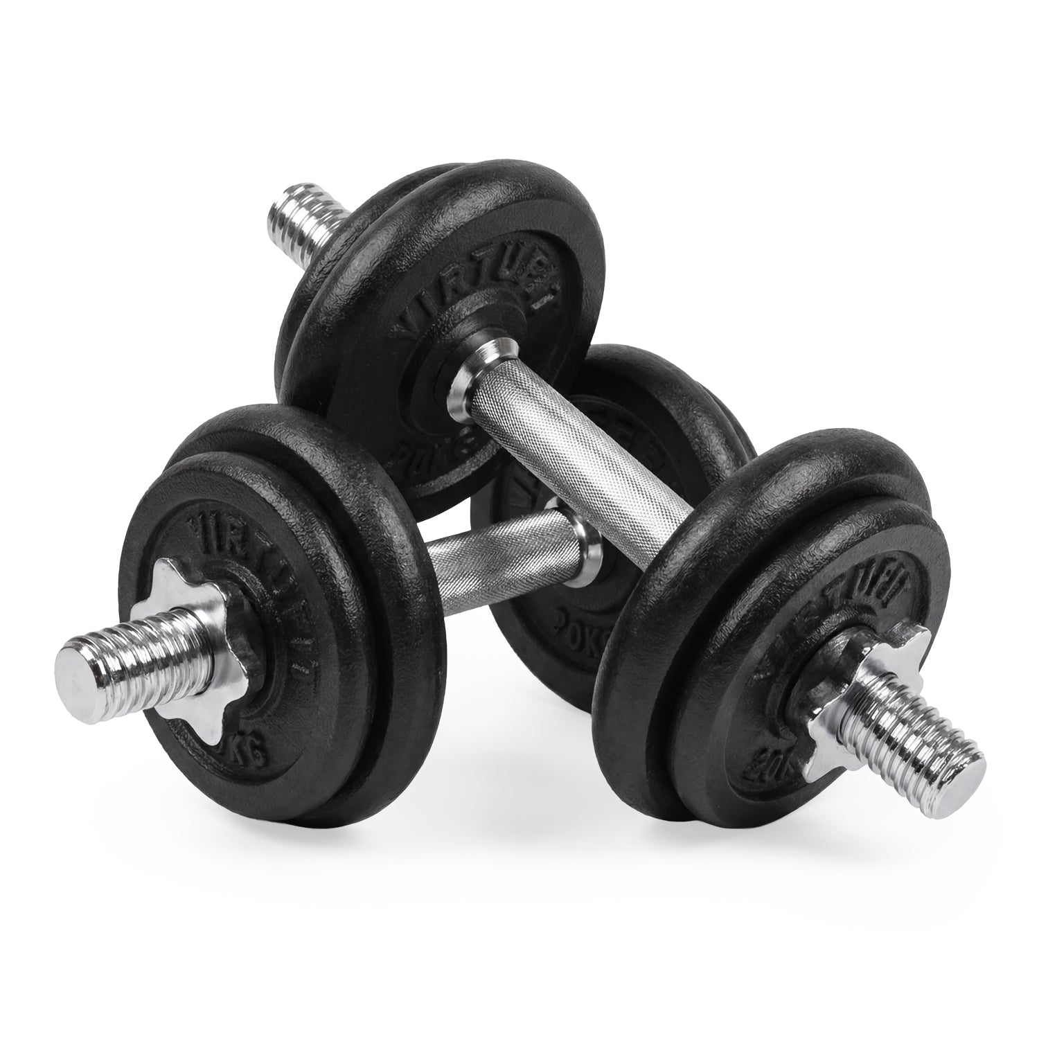 VirtuFit Verstelbare Dumbbellset Pro 20 kg - 2 x 10 kg