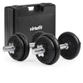 VirtuFit Verstelbare Dumbbellset Pro 20 kg - 2 x 10 kg