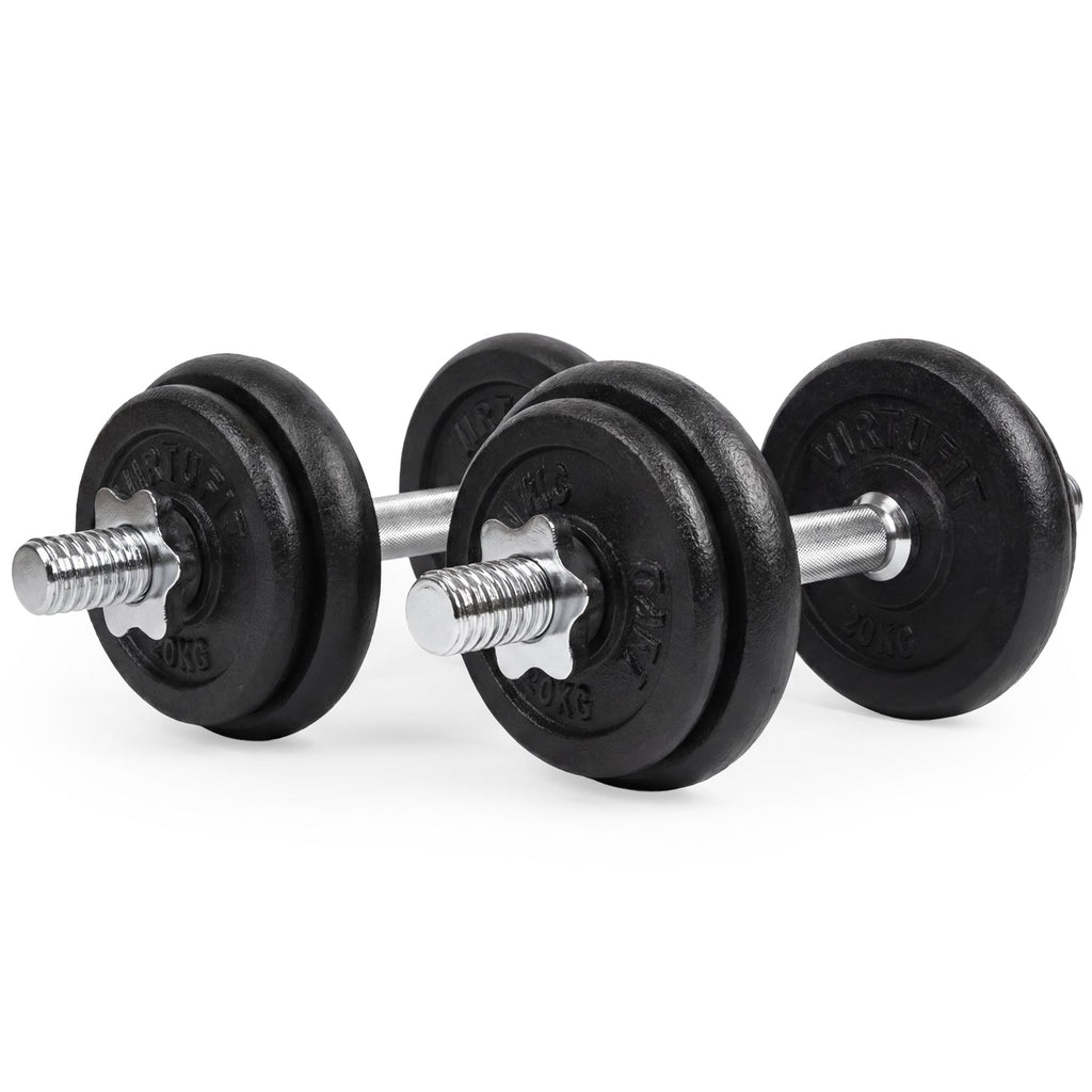 VirtuFit Verstelbare Dumbbellset Pro 20 kg - 2 x 10 kg