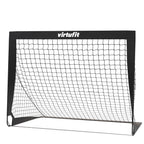 VirtuFit Pop-Up Football Goal Set - Buts de football - 120 x 90 cm