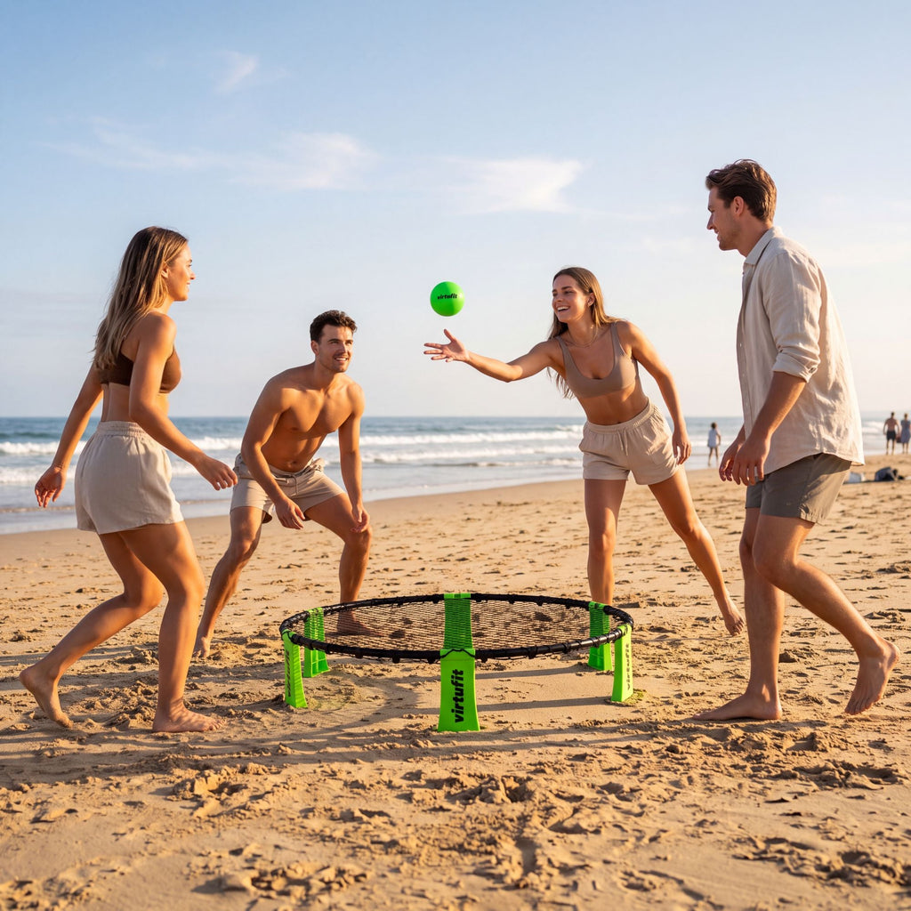 VirtuFit Roundnet RN90 Pro - Met 3 ballen en opbergtas