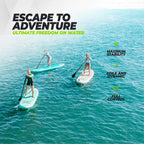 VirtuFit Supboard Ocean 275 - Zwart - Met accessoires en draagtas