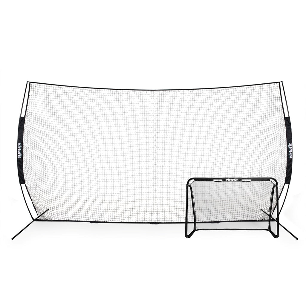 VirtuFit Backstop Net - Safety Net - Ballenvanger - 500x300cm - Achteraanzicht