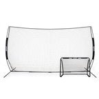VirtuFit Backstop Net - Safety Net - Ballenvanger - 500x300cm - Achteraanzicht