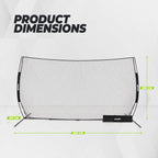 VirtuFit Backstop Net - Safety Net - Ballenvanger - 500x300cm