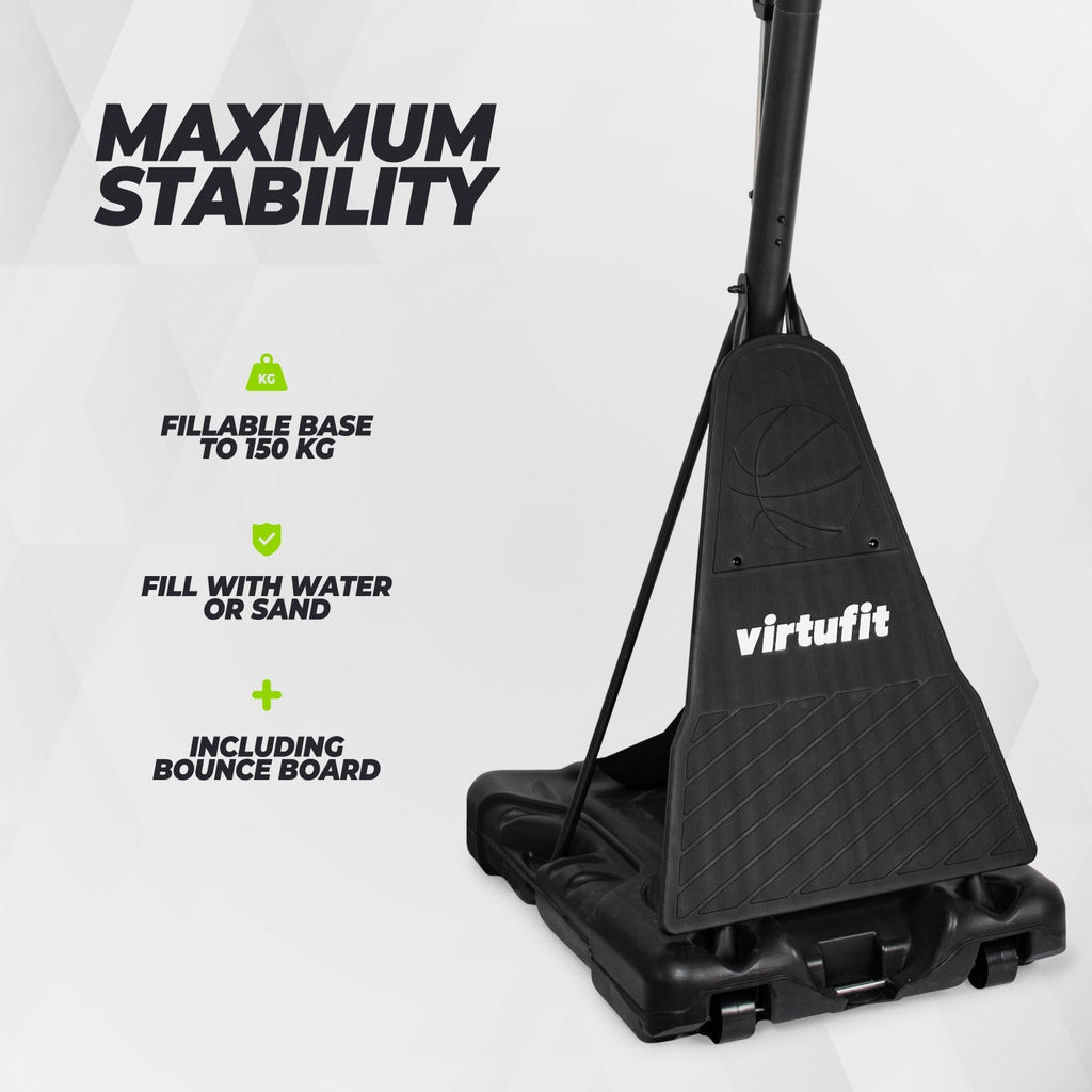 VirtuFit Premium Verstelbare Basketbalpaal - 245 tot 305 cm - Afbeelding 6