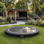 Trampoline Inground VirtuFit 251 cm - Sans Filet de Sécurité