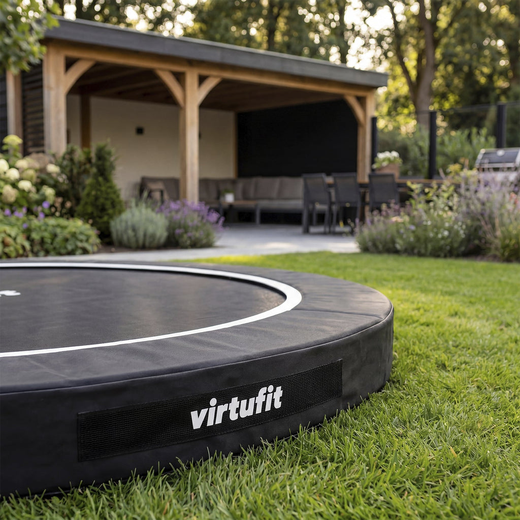 Trampoline Inground VirtuFit 251 cm - Sans Filet de Sécurité