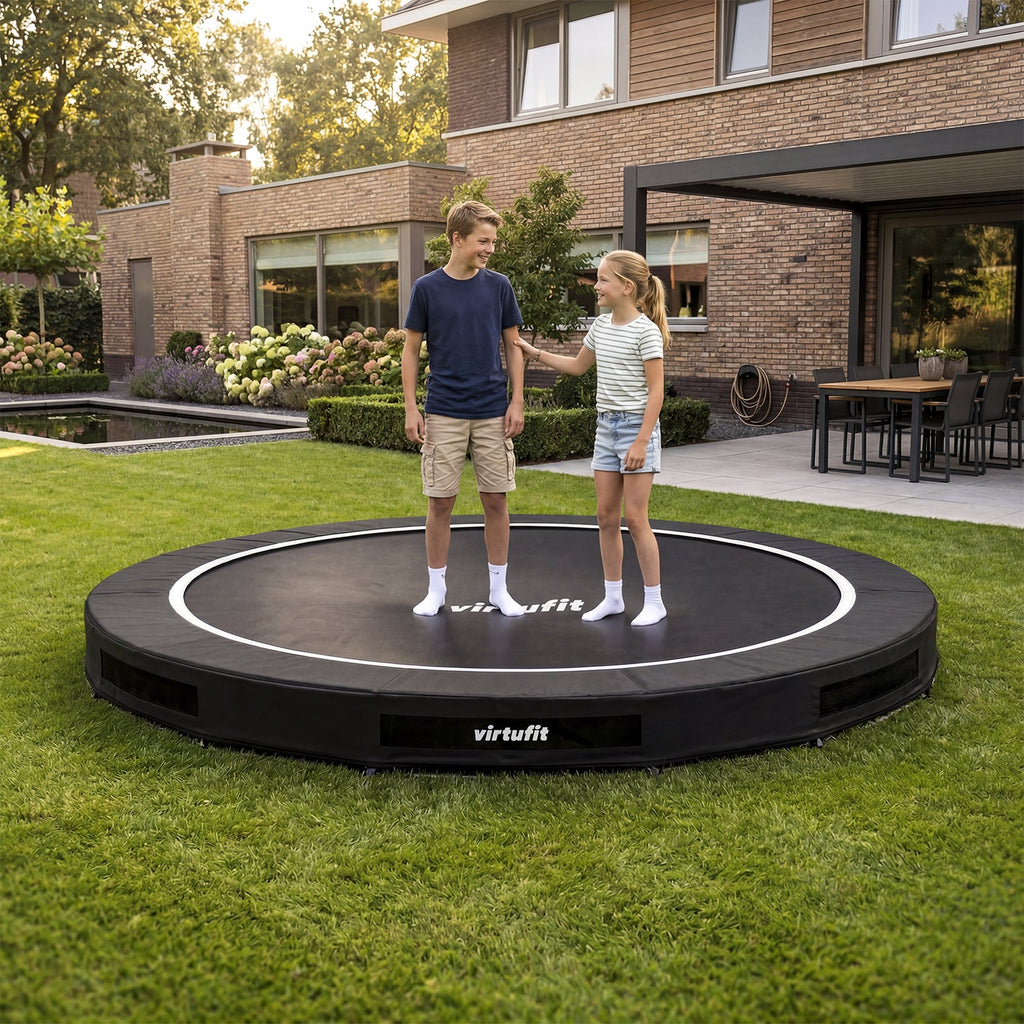 VirtuFit Inground Trampoline 305 cm - Zonder Veiligheidsnet