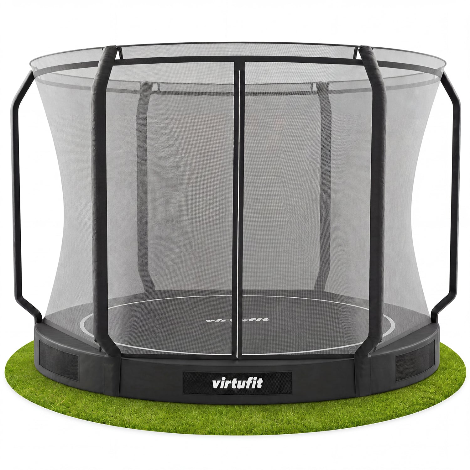 Trampoline enterré VirtuFit 305 cm - Inclusif filet de sécurité