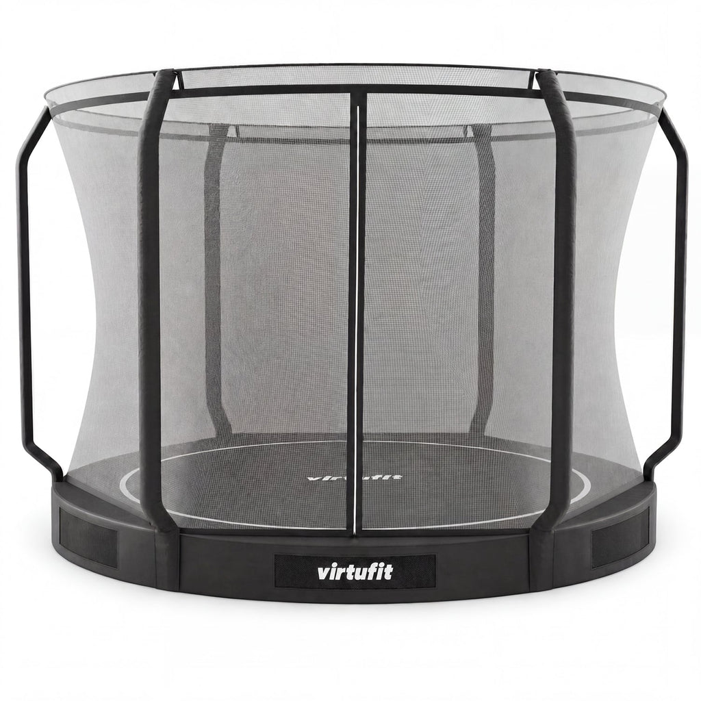 Trampoline enterré VirtuFit 305 cm - Inclusif filet de sécurité