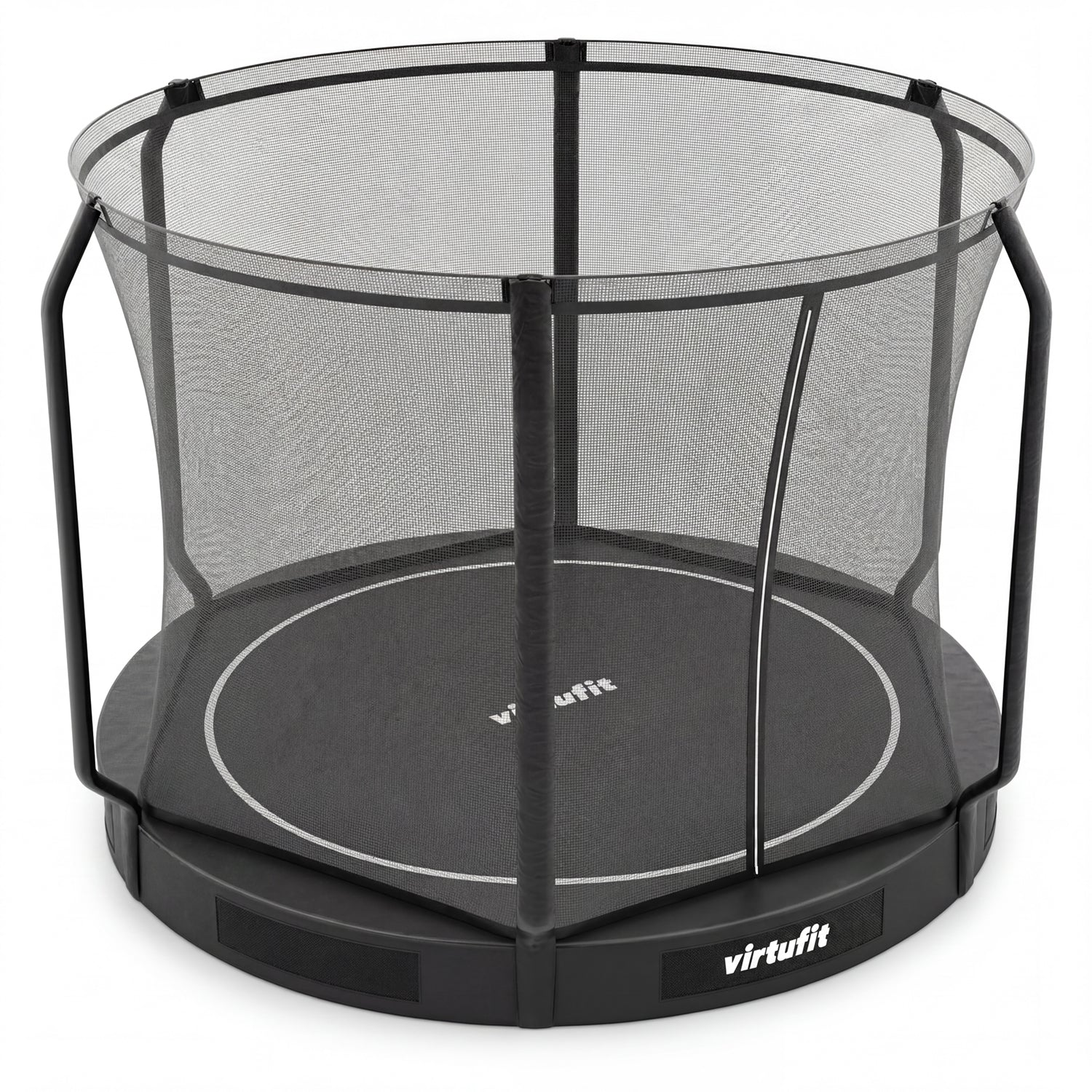 Trampoline enterré VirtuFit 305 cm - Inclusif filet de sécurité