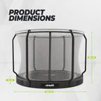 Trampoline enterré VirtuFit 305 cm - Inclusif filet de sécurité