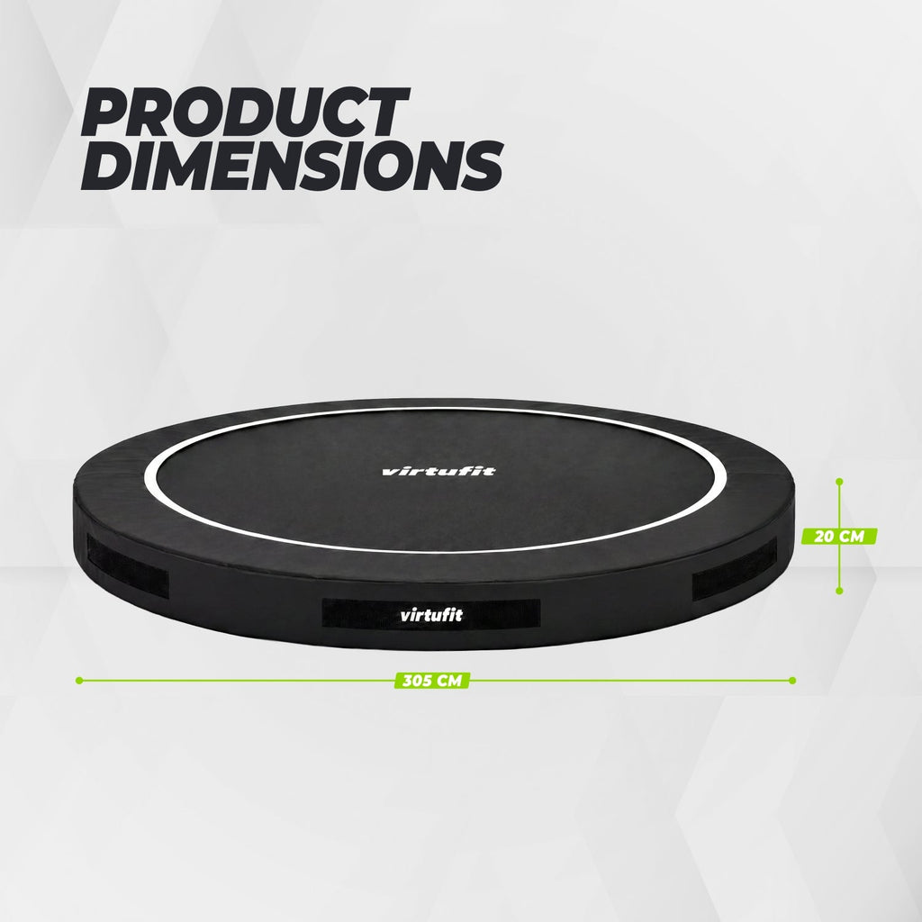 VirtuFit Inground Trampoline 305 cm - Zonder Veiligheidsnet
