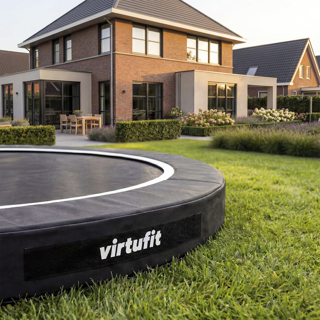 Trampoline Inground VirtuFit 366 cm - Sans Filet de Sécurité