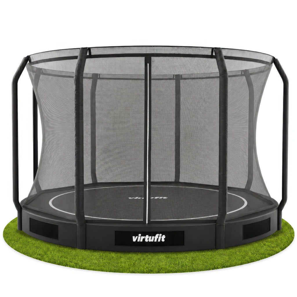 Trampoline encastré VirtuFit 366 cm Inclus avec filet de sécurité