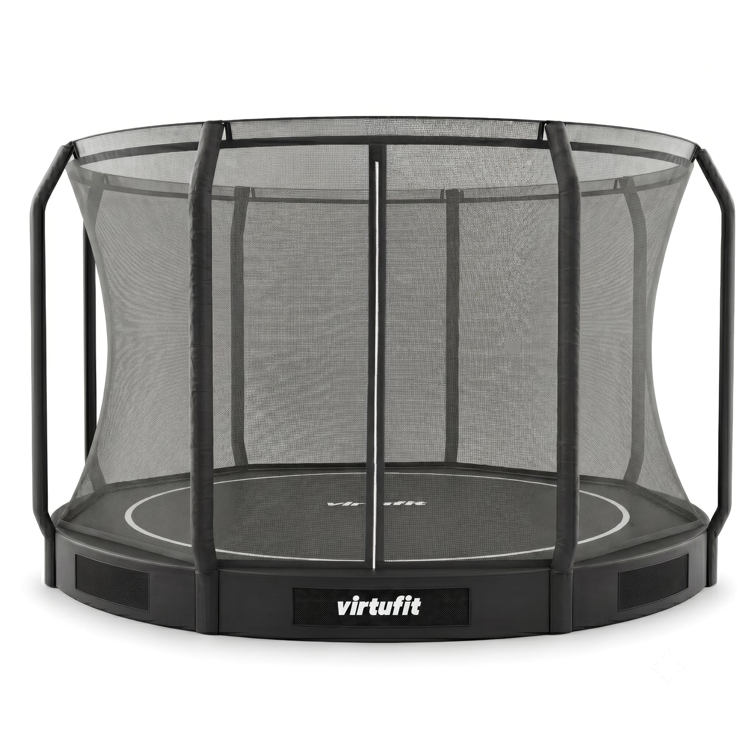 Trampoline encastré VirtuFit 366 cm Inclus avec filet de sécurité