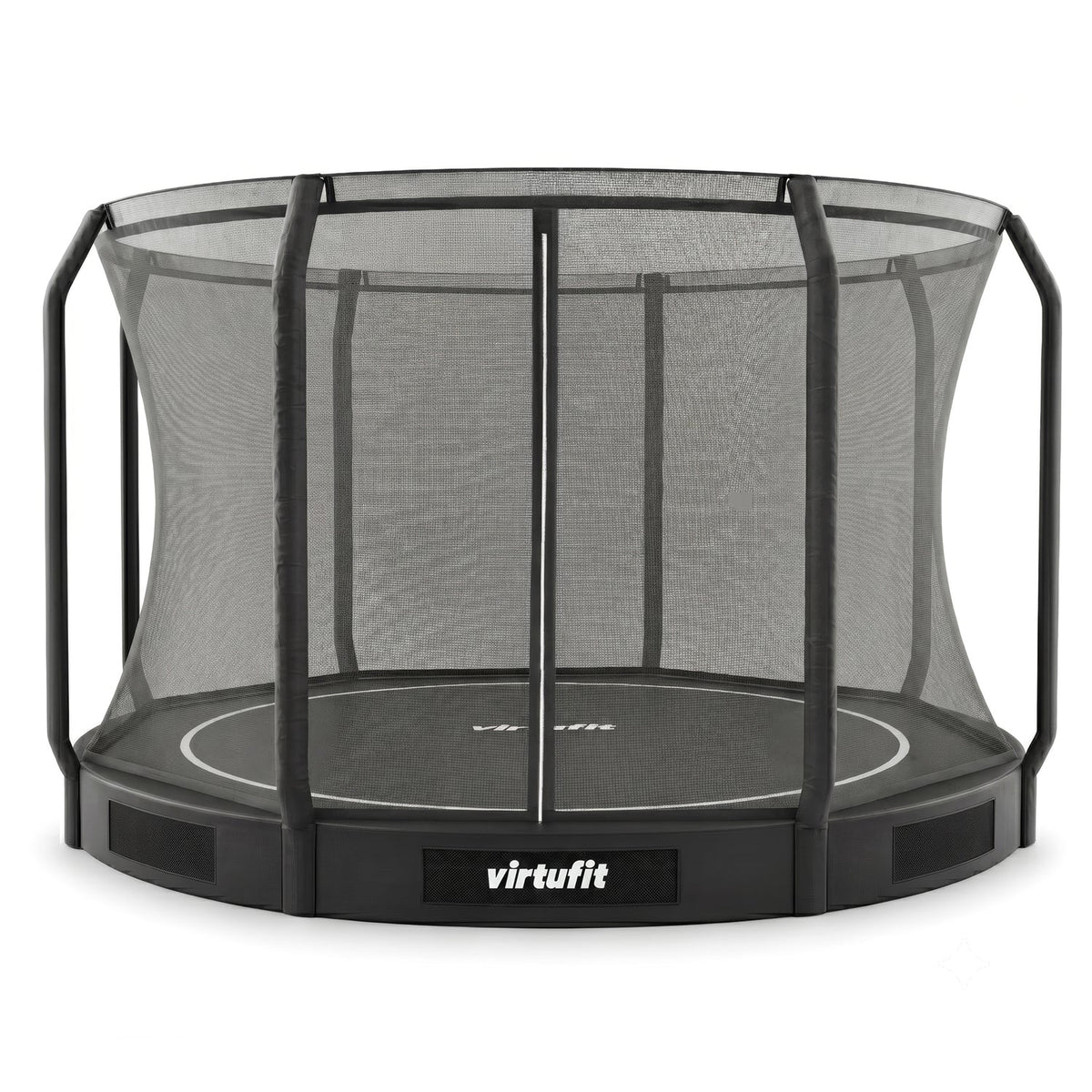 VirtuFit Inground Trampoline 366 cm cm Inclusief Veiligheidsnet - Tweedekans
