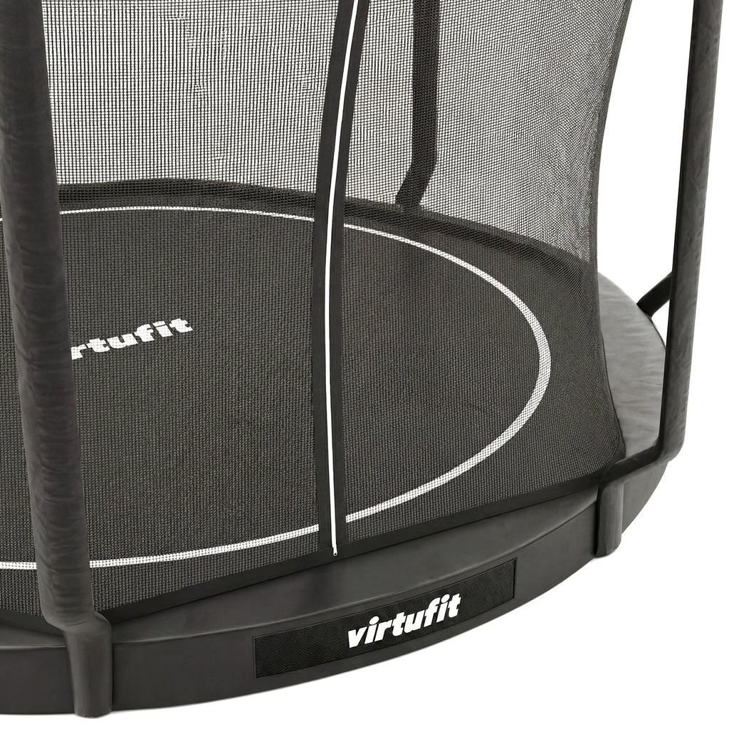 Trampoline encastré VirtuFit 366 cm Inclus avec filet de sécurité