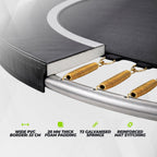 Trampoline Inground VirtuFit 366 cm - Sans Filet de Sécurité