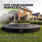 Trampoline Inground VirtuFit 366 cm - Sans Filet de Sécurité