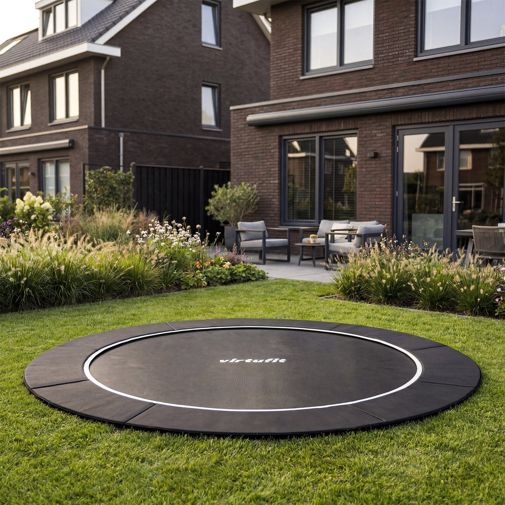 Trampoline VirtuFit Groundlevel 251 cm - Tweedekans