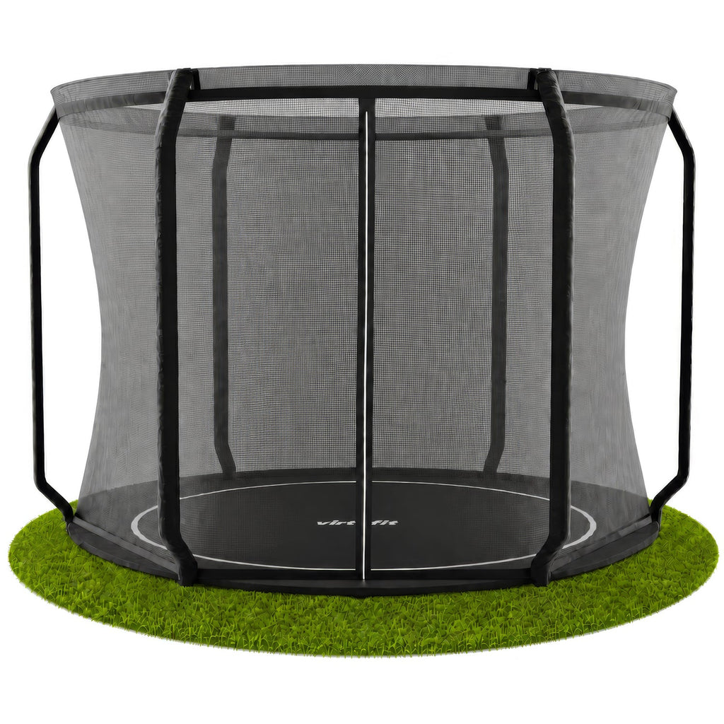 VirtuFit Flatground Trampoline 305 cm Inclusief Veiligheidsnet