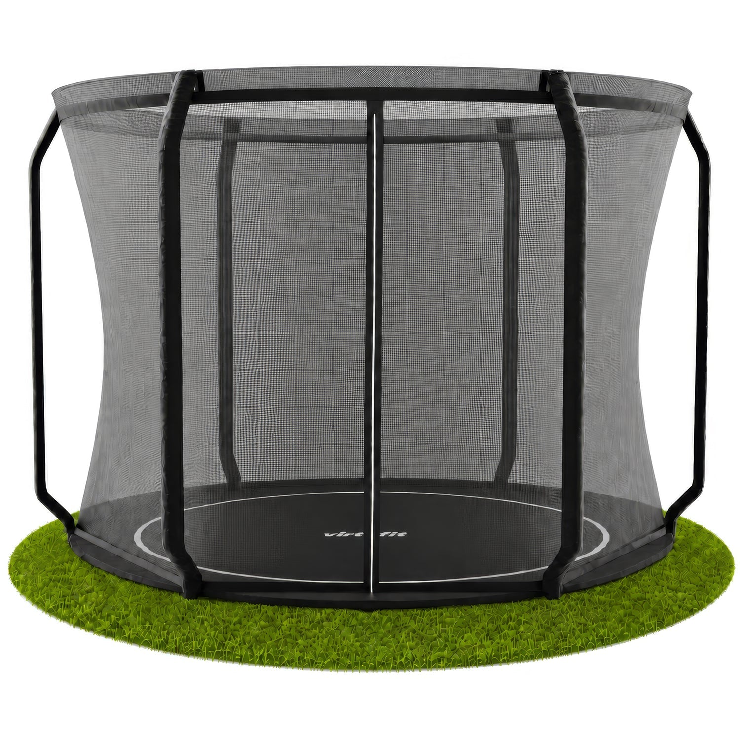Trampoline VirtuFit Groundlevel 305 cm Inclusif Filet de sécurité
