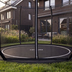 Trampoline VirtuFit Groundlevel 251 cm Inclus avec filets de sécurité